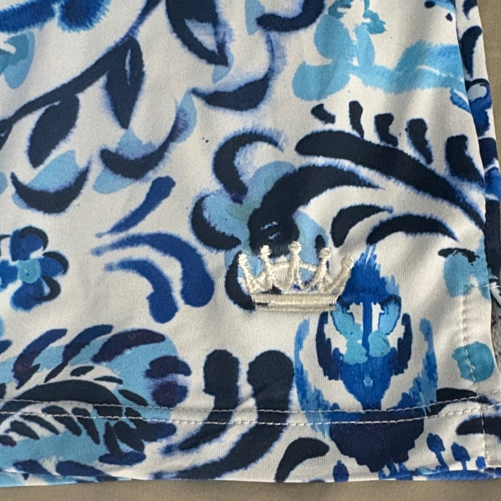 KASTEL® SLEEVELESS TANK IKAT 1/4 ZIP SHIRT; Sz: L; EUC - Picture 9 of 11